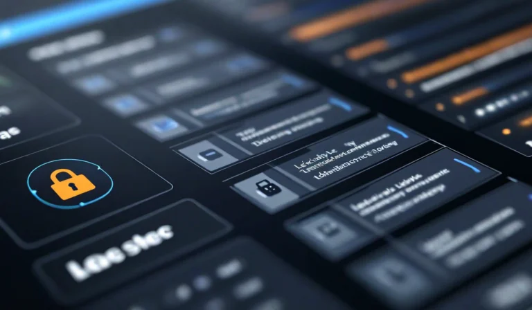 File lock icon highlighted on asset management interface